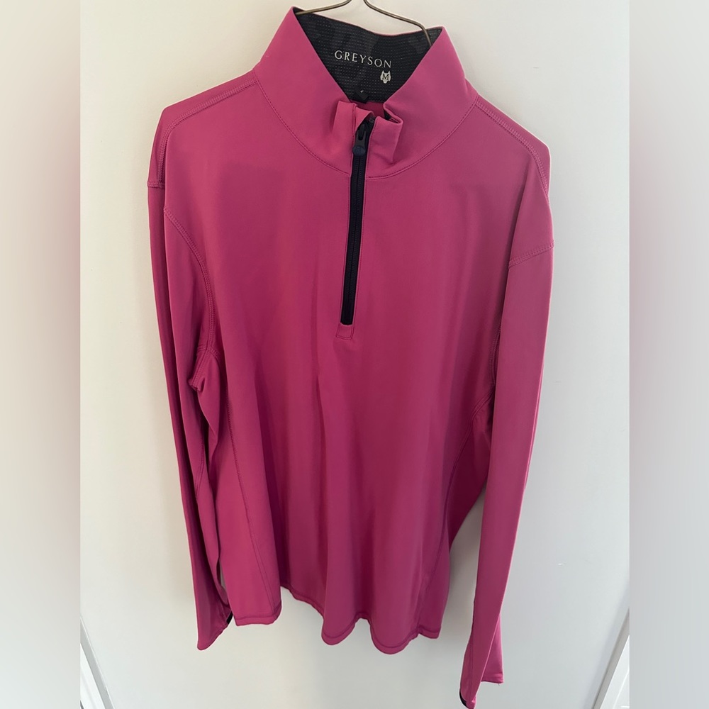 Greyson: Like new! Men’s Tate Mockneck Quarter-Zip Medium